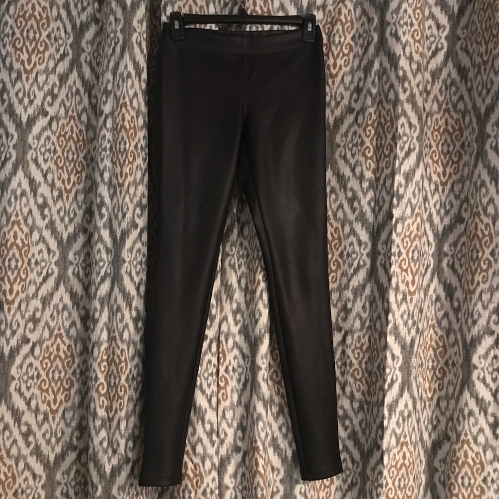 Faux Leather Pants
